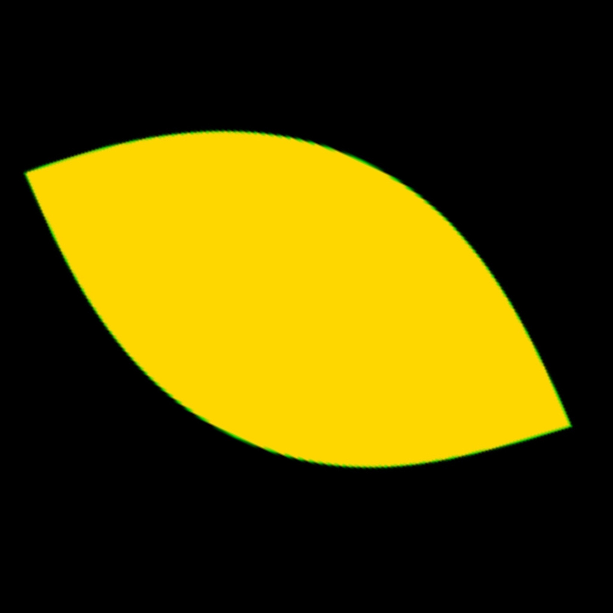 left eye blank